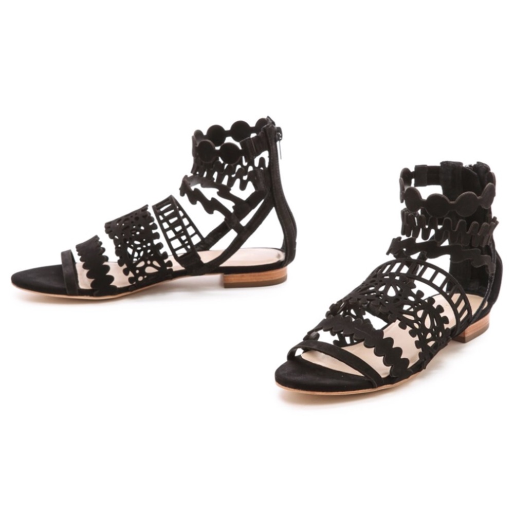 Loeffler Randall Dixie Cutout Sandals HTF